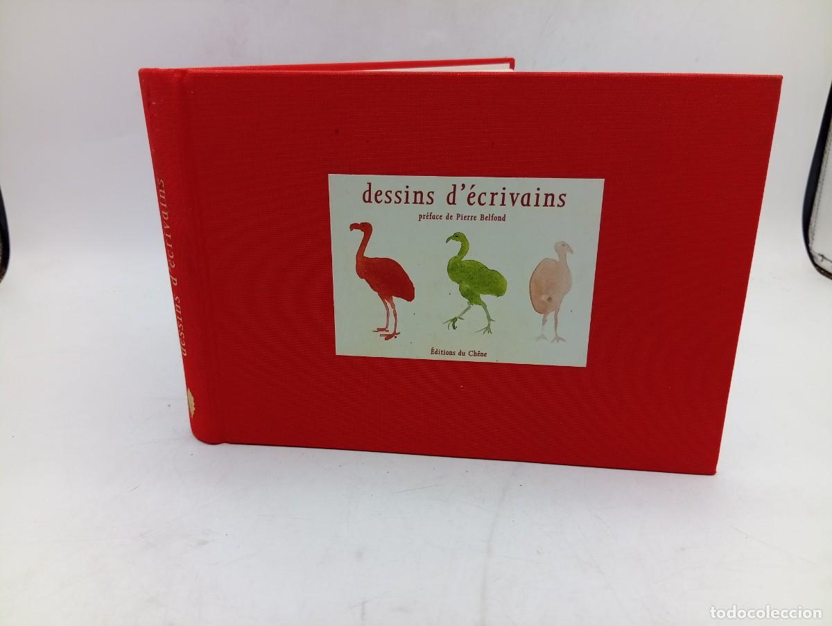 Libros de segunda mano: DESSINS D&acute;&Eacute;CRIVAINS. `PREFACE DE PIERRE BELFOND. 2003. PAGS: 174. - Foto 1