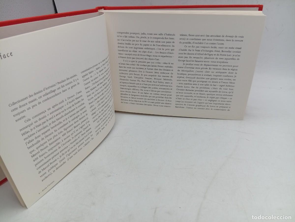 Libros de segunda mano: DESSINS D&acute;&Eacute;CRIVAINS. `PREFACE DE PIERRE BELFOND. 2003. PAGS: 174. - Foto 5