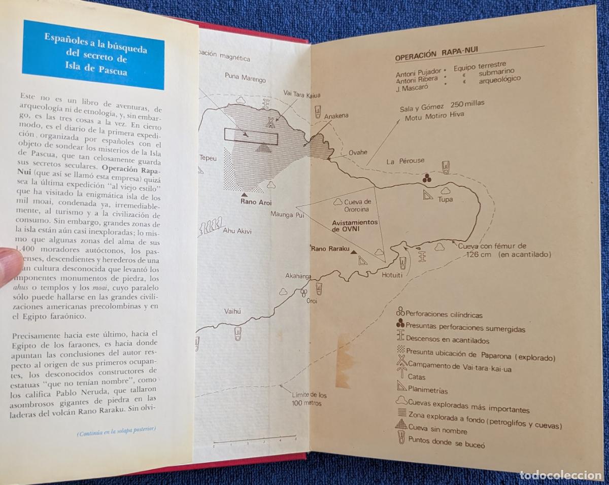 Libros de segunda mano: Operaci&oacute;n Rapa-Nui - Antonio Ribera - Pomaire (1976) - Foto 2