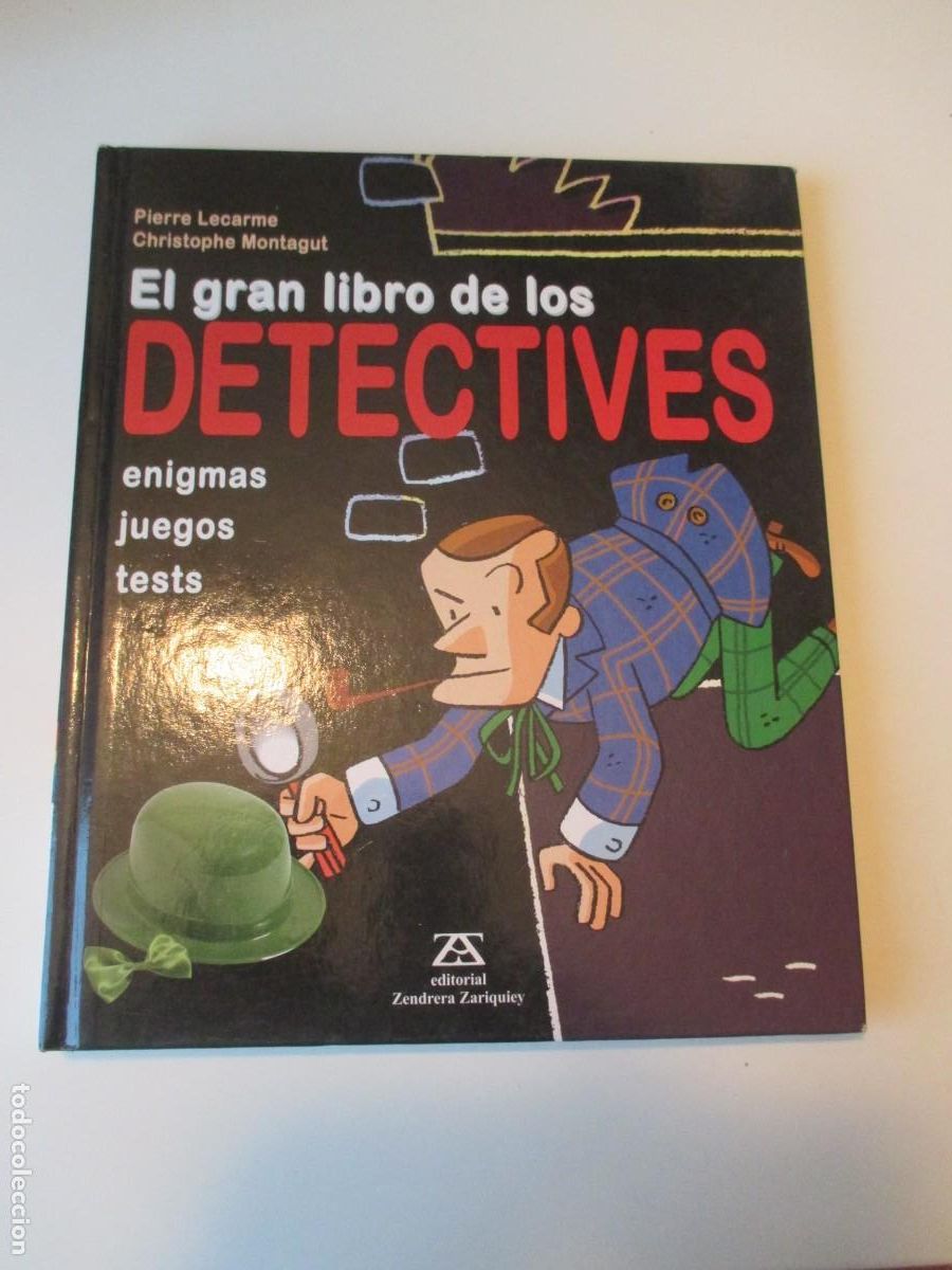 Libros de segunda mano: El gran libro de los detectives. Enigmas, juegos test W37367 - Foto 1