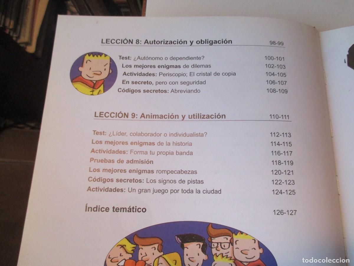 Libros de segunda mano: El gran libro de los detectives. Enigmas, juegos test W37367 - Foto 4