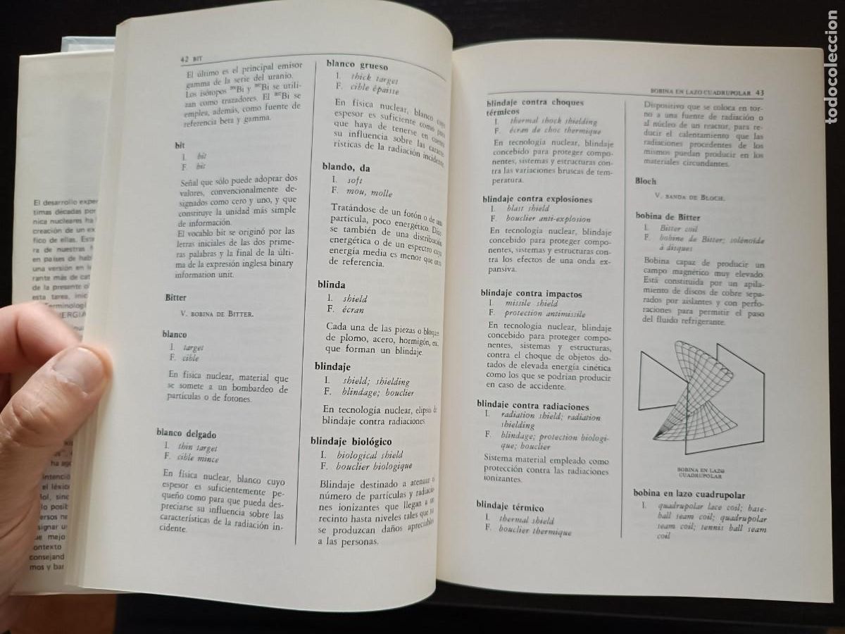 Libros de segunda mano: Diccionario nuclear - Alonso Santos y VVAA - Foto 5