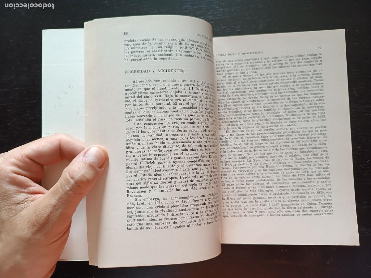 Libros de segunda mano: Un siglo de guerra total - Raymond Aron - Foto 6