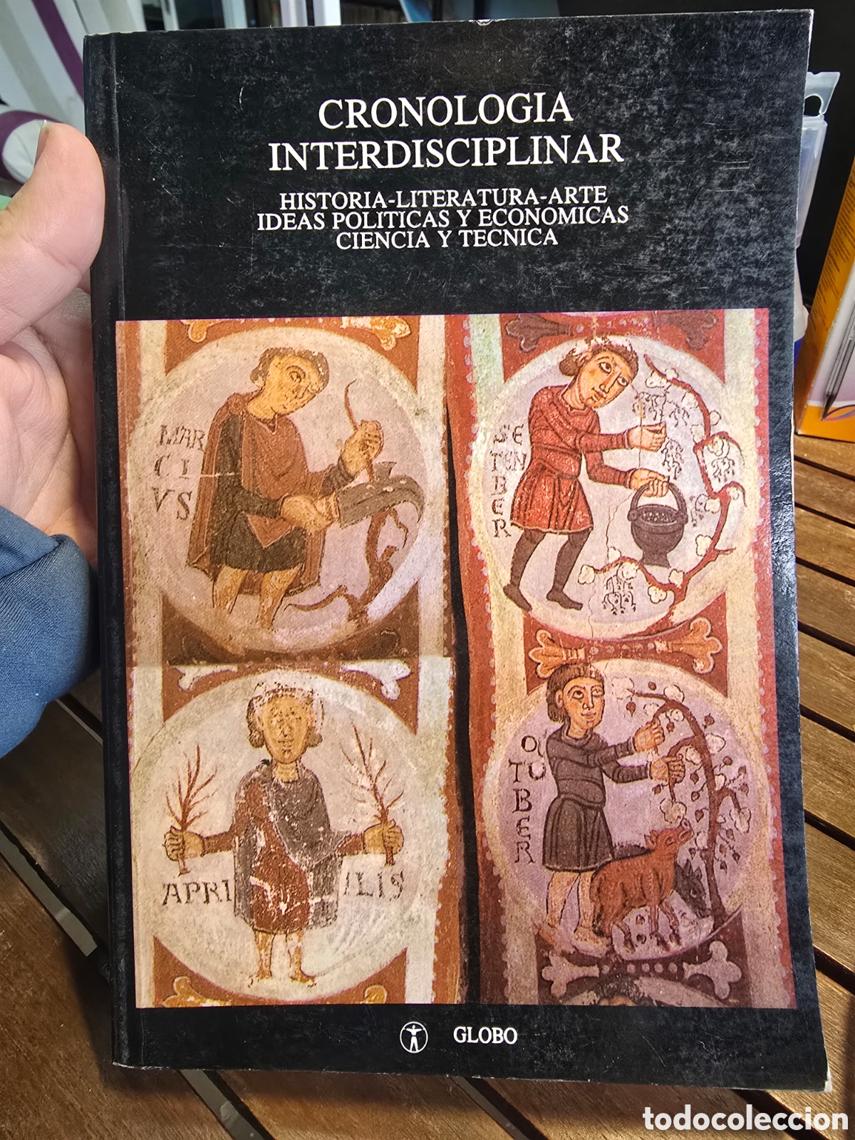 Libros de segunda mano: CRONOLOG&Iacute;A INTERDISCIPLINAR. TOM CROMPTON ED. GLOBO 1993 HISTORIA UNIVERSAL - Foto 1