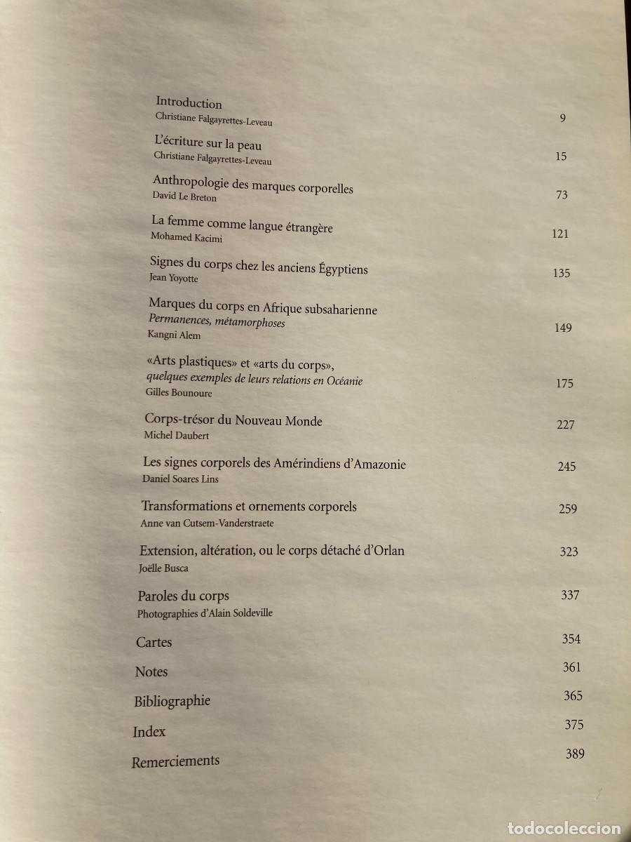 Libros de segunda mano: Signes Du Corps. Catalogue dexposition. Mus&eacute;e Dapper, Paris 2004 - Foto 6
