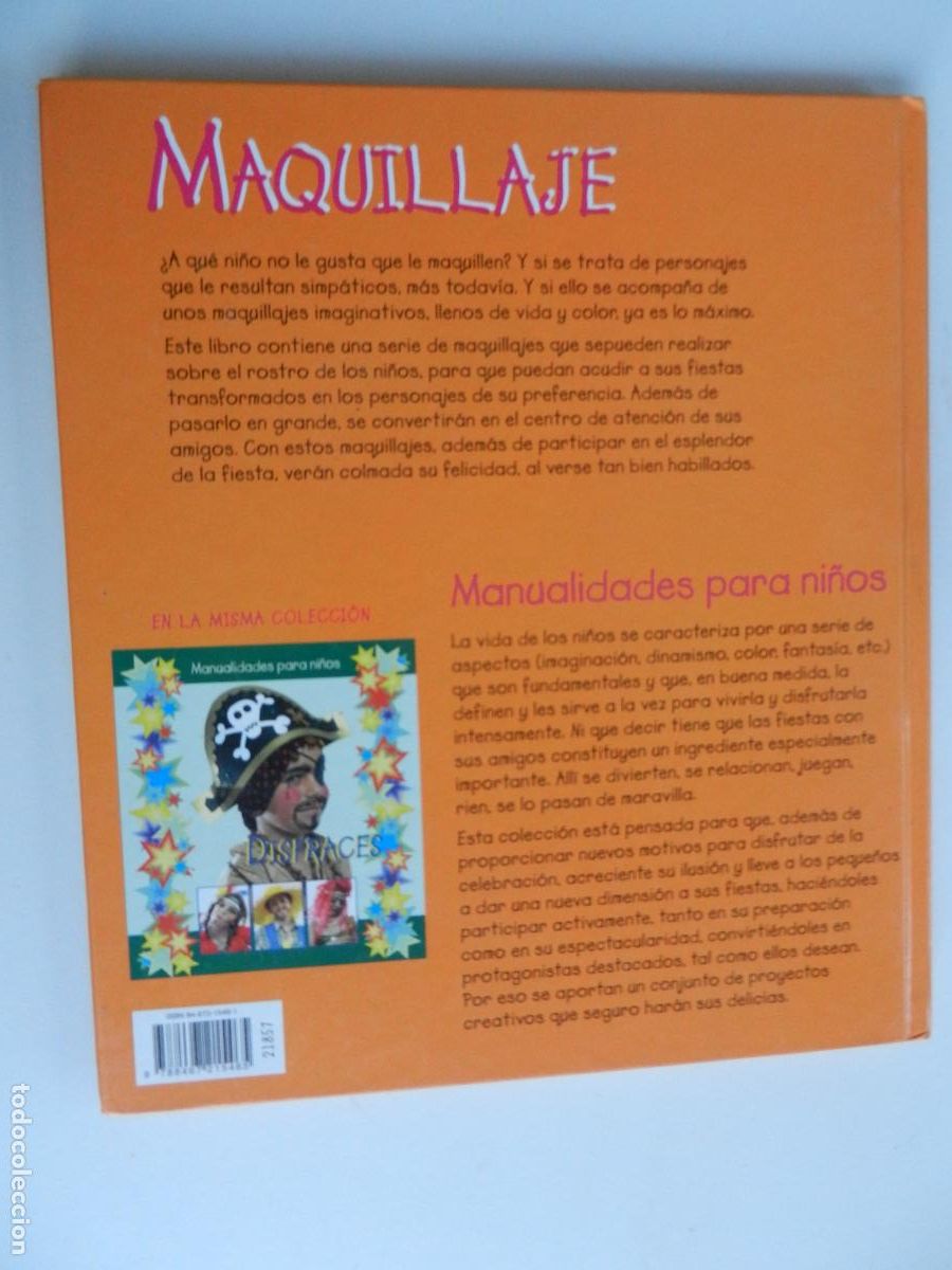 Libros de segunda mano: MAQUILLAJE - MANUALIDADES PARA NI&Ntilde;OS - C&Iacute;RCULO DE LECTORES 2006. - Foto 9
