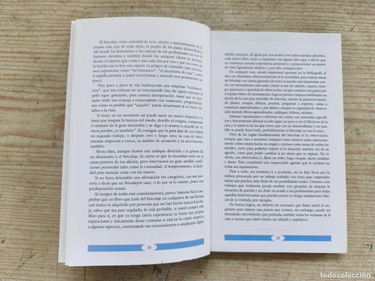 Libros de segunda mano: 100 Tareas De Bricolaje Domestico - 2008 - Ediciones Nobel - Foto 4