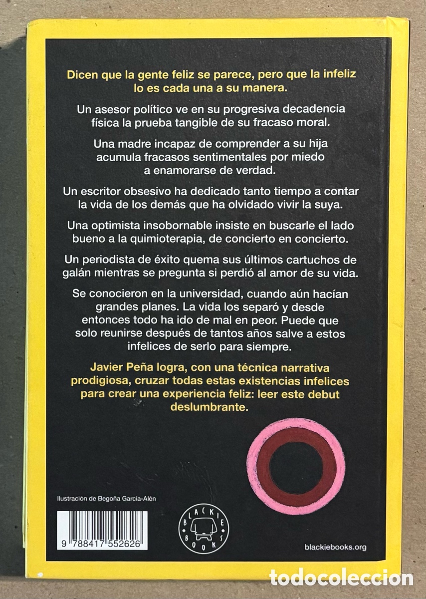 Libros de segunda mano: INFELICES. JAVIER PE&Ntilde;A. BLACKIE BOOKS 2019. - Foto 6
