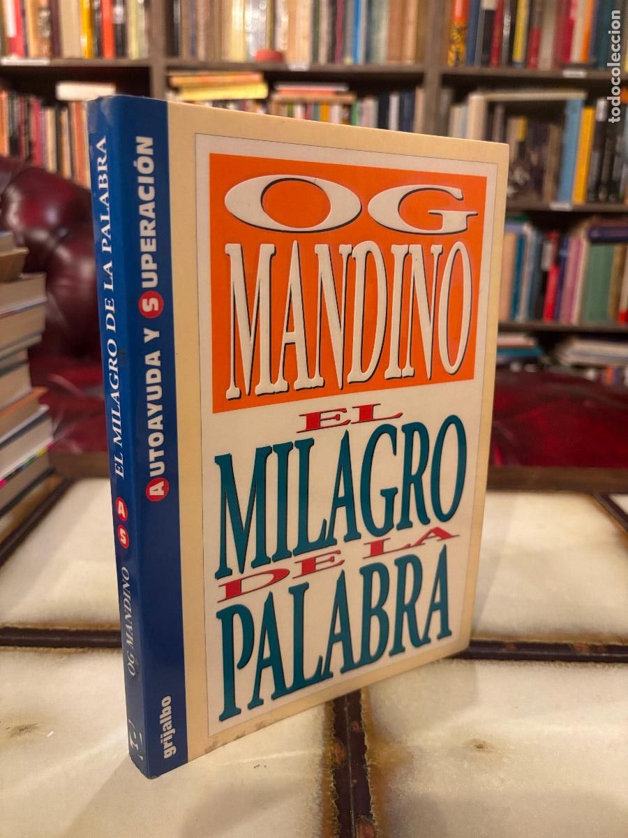 Libros de segunda mano: El milagro de la palabra. Og Mandino. - Foto 1