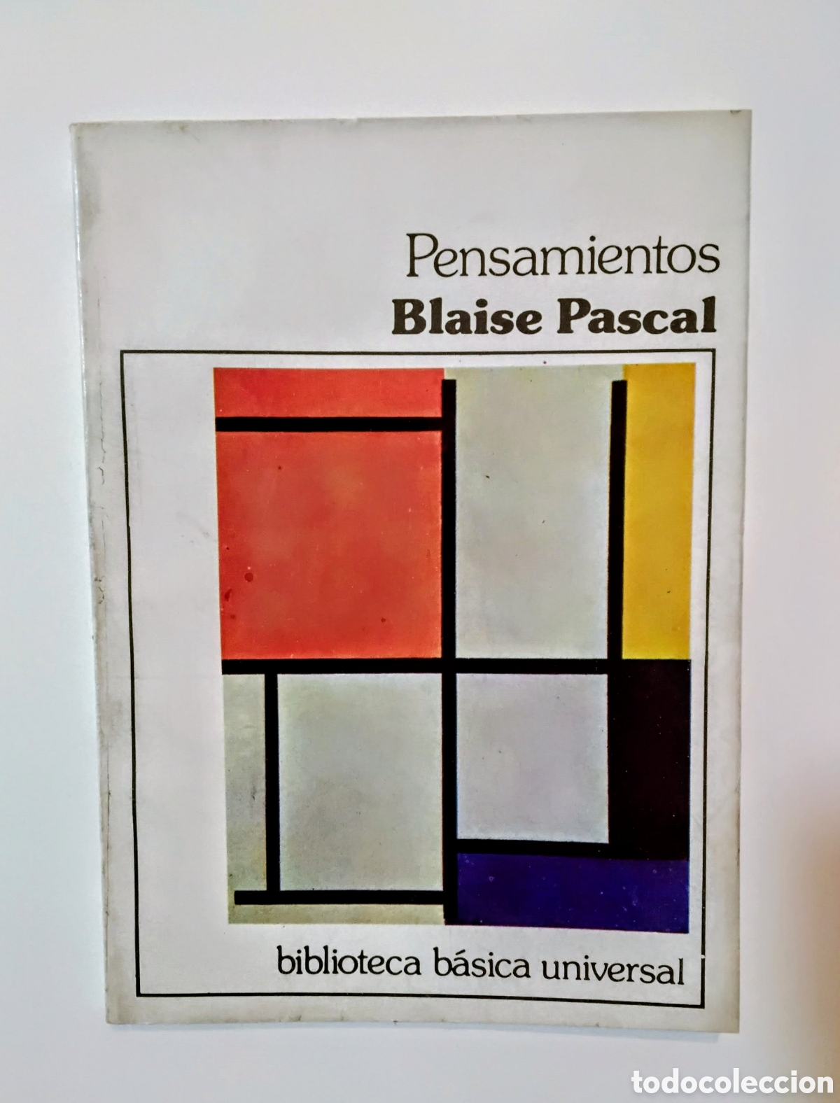 Libros de segunda mano: Blaise Pascal &mdash; Pensamientos. (Biblioteca B&aacute;sica Universal, 1982) - Foto 1