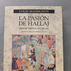 la pasion de hallaj martir mistico del islam lo - Compra venta en ...