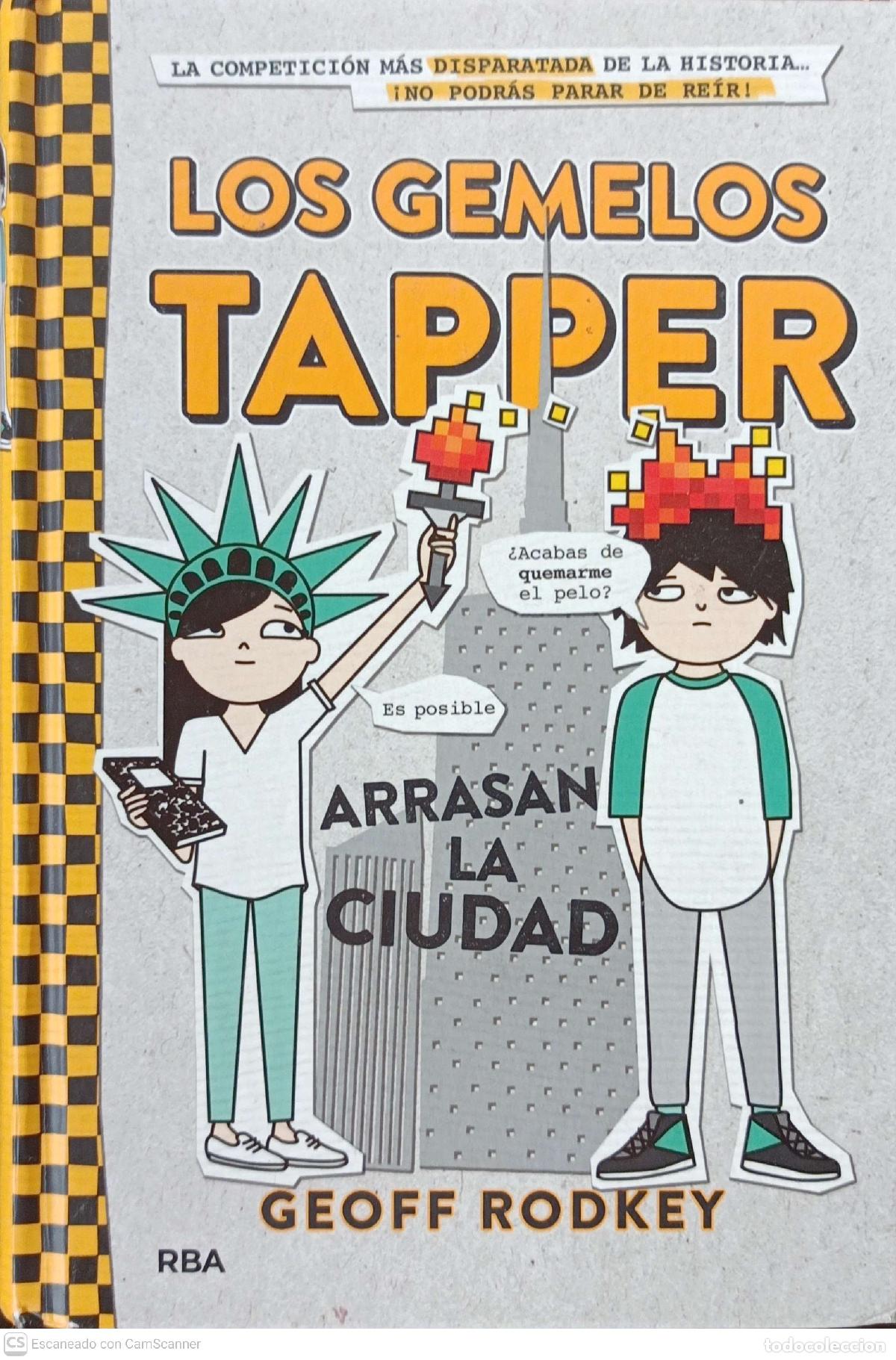 Libros de segunda mano: Los gemelos Tapper - Geoff Rodkey - Foto 1