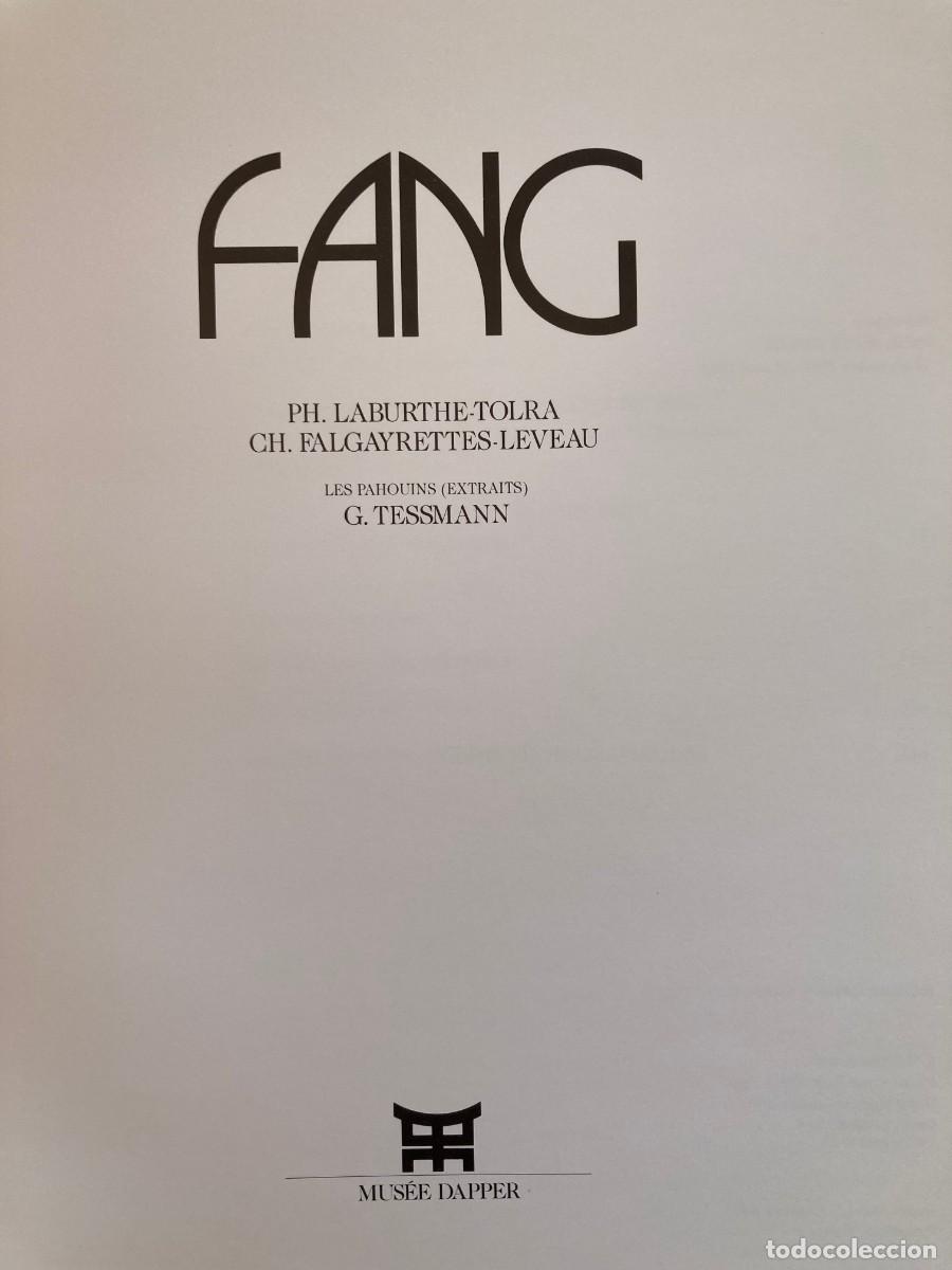 Libros de segunda mano: Fang. Exposition Mus&eacute;e Dapper, Paris 1991 - Foto 2