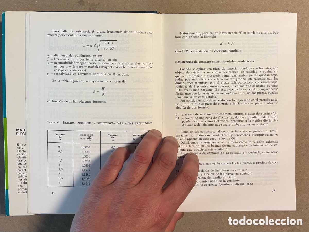 Libros de segunda mano: MATERIALES ELECTROT&Eacute;CNICOS. JOS&Eacute; RAM&Iacute;REZ V&Aacute;ZQUEZ. EDICIONES CEAC 1977. - Foto 3