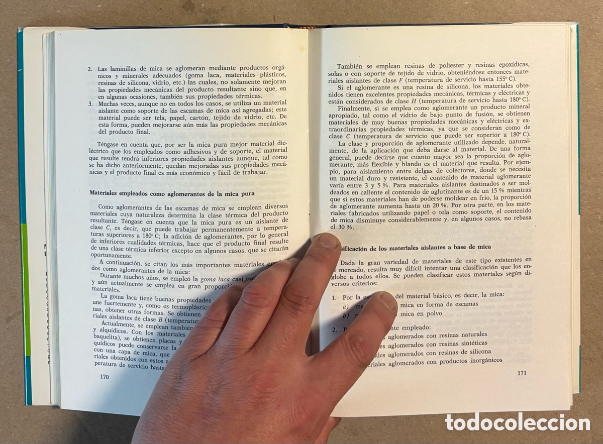 Libros de segunda mano: MATERIALES ELECTROT&Eacute;CNICOS. JOS&Eacute; RAM&Iacute;REZ V&Aacute;ZQUEZ. EDICIONES CEAC 1977. - Foto 4