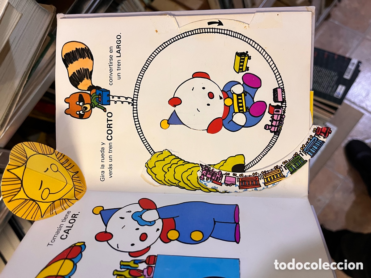 Libros de segunda mano: Blas58D APRENDIENDO LOS CONTRARIOS, Montena, pop up - Foto 3