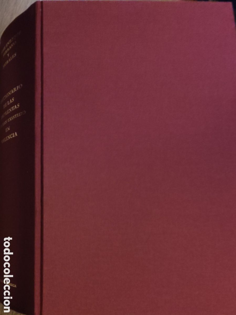 Libros de segunda mano: DICCIONARIO DE LAS IMPRENTAS QUE HAN EXISTIDO EN VALENCIA - Foto 2