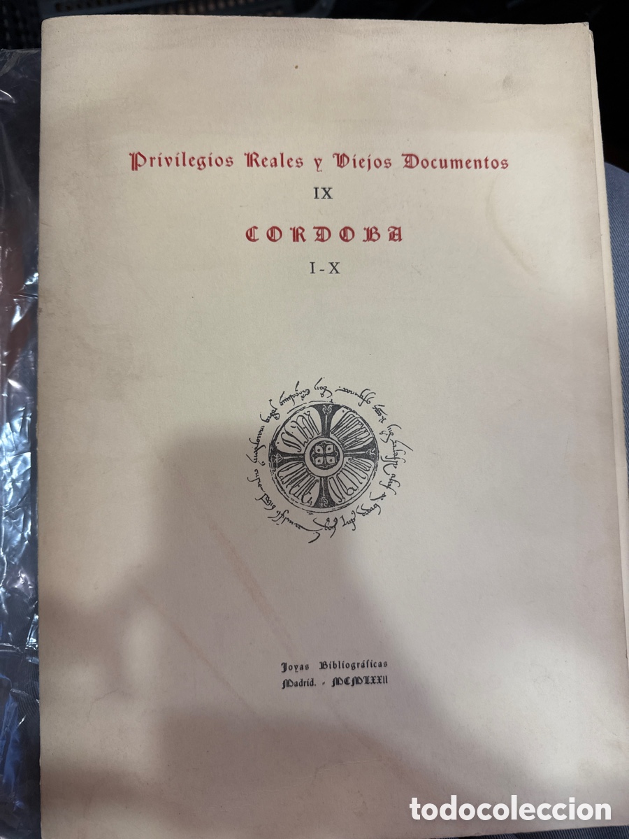 Gebrauchte B&uuml;cher: PRIVILEGIOS Reales y Viejos Documentos