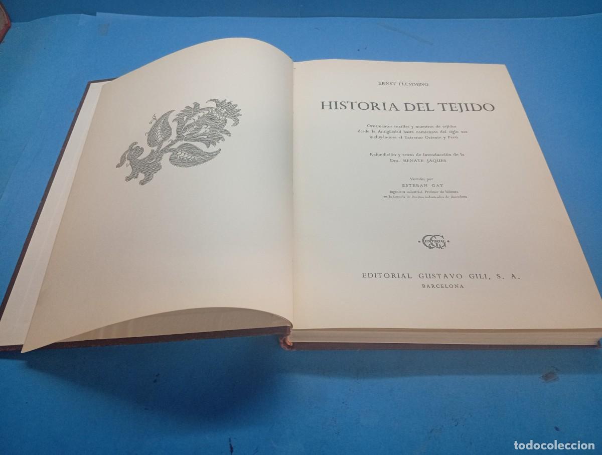 Libros de segunda mano: HISTORIA DEL TEJIDO - Foto 2