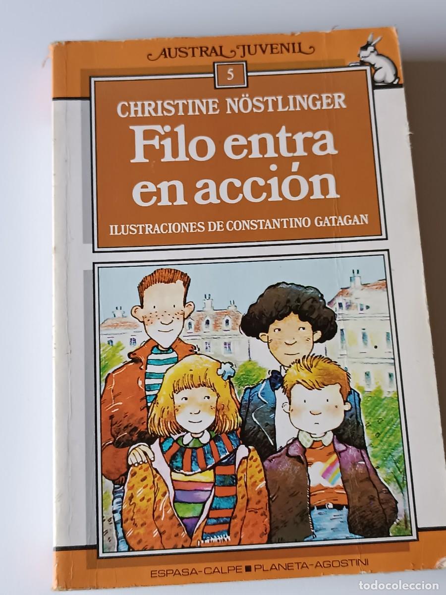 Libros de segunda mano: FILO ENTRA EN ACCION CHRISTINE NOSTLINGER - Foto 1