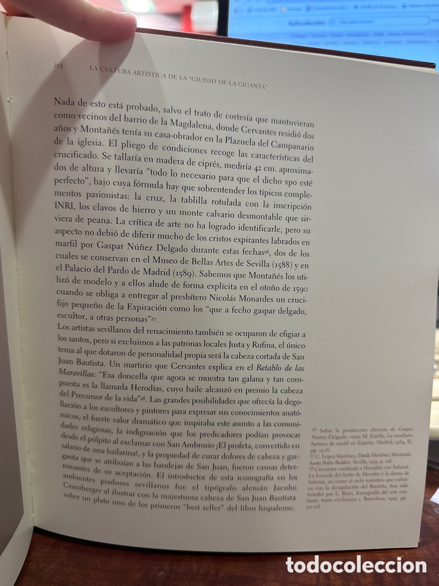 Libros de segunda mano: La CIUDAD de Cervantes: Sevilla, 1587-1600 - Foto 2