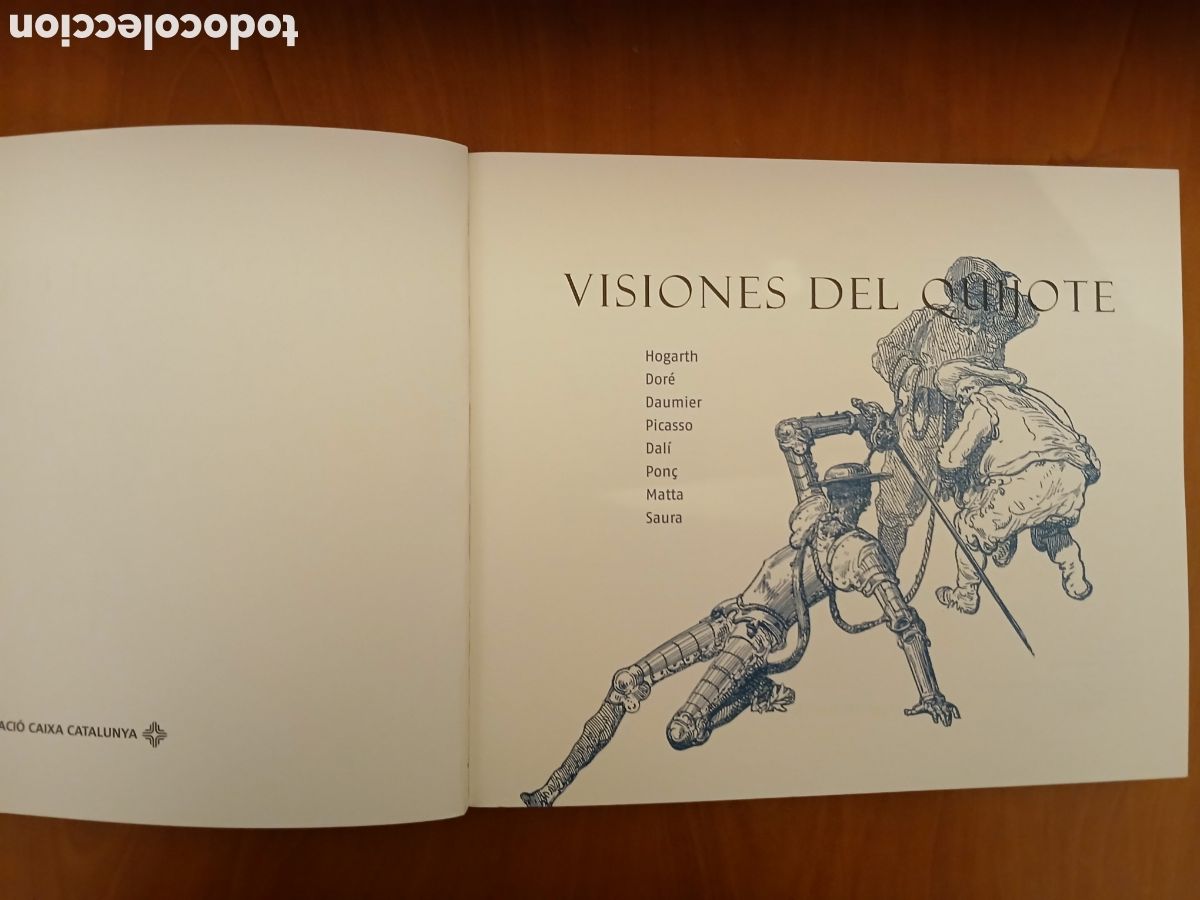 Libros de segunda mano: Visiones del Quijote. Fundaci&oacute; Caixa Catalunya. - Foto 3