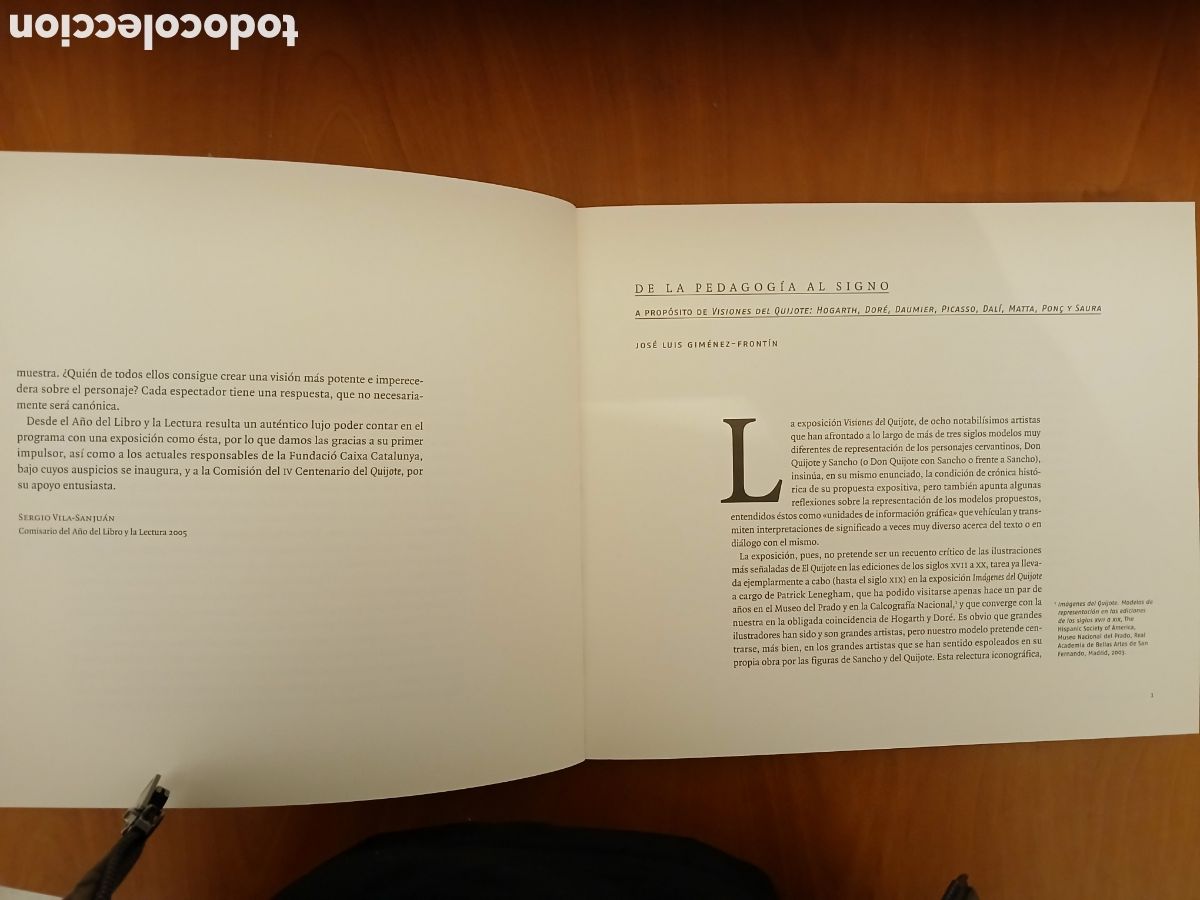 Libros de segunda mano: Visiones del Quijote. Fundaci&oacute; Caixa Catalunya. - Foto 6