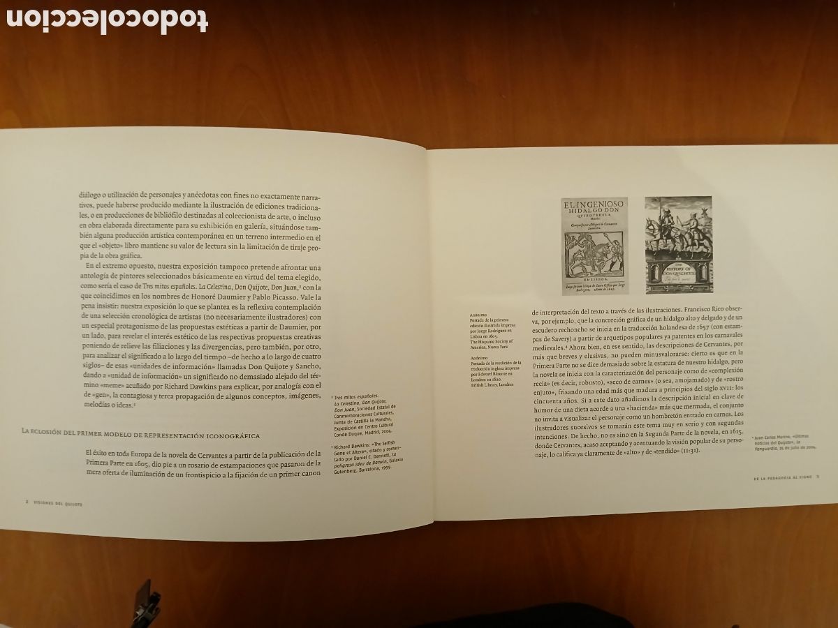 Libros de segunda mano: Visiones del Quijote. Fundaci&oacute; Caixa Catalunya. - Foto 7