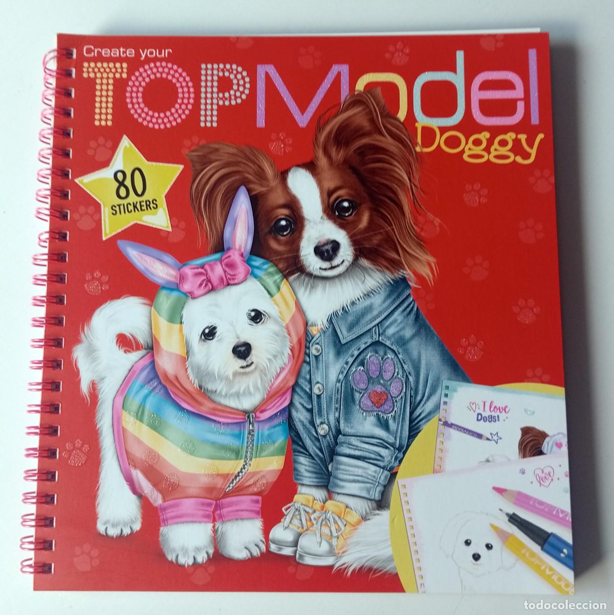 Libros de segunda mano: LIBRO STICKERS TOP MODEL: CREATE YOUR TOP MODEL DOGGY - Foto 1