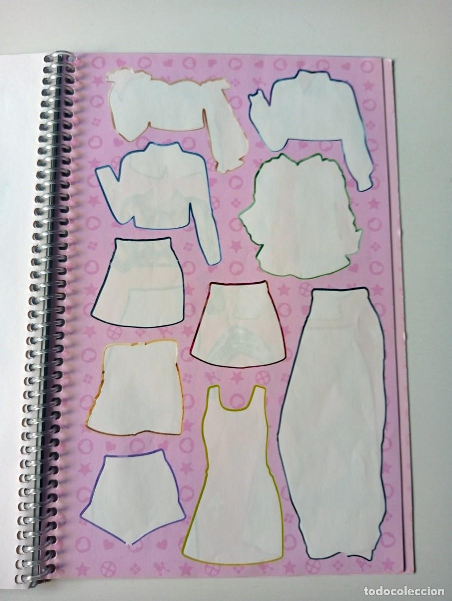 Libros de segunda mano: CUADERNO STICKERS TOP MODEL DRESS ME UP - Foto 5