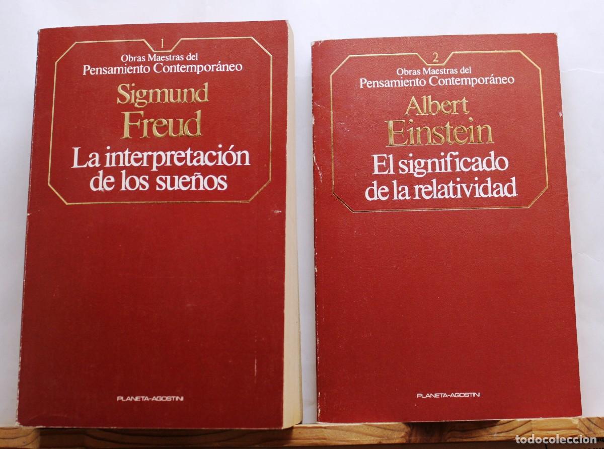 Libros de segunda mano: LA INTERPRETACI&Oacute;N DE LOS SUE&Ntilde;OS / EL SIGNIFICADO DE LA RELATIVIDAD. Freud / Einstein. Pensamiento - Foto 1