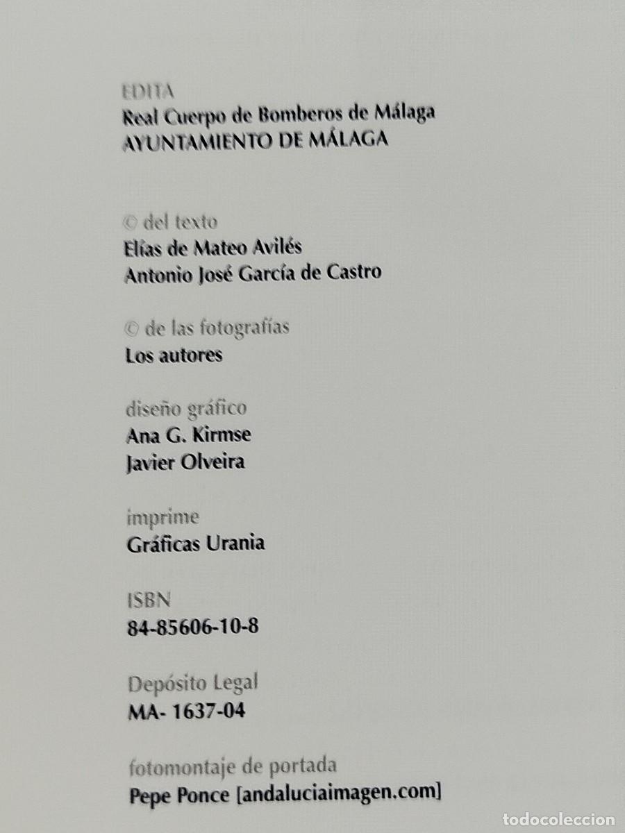 Libros de segunda mano: Pasado y presente del Real Cuerpo de Bomberos de M&aacute;laga - Foto 5