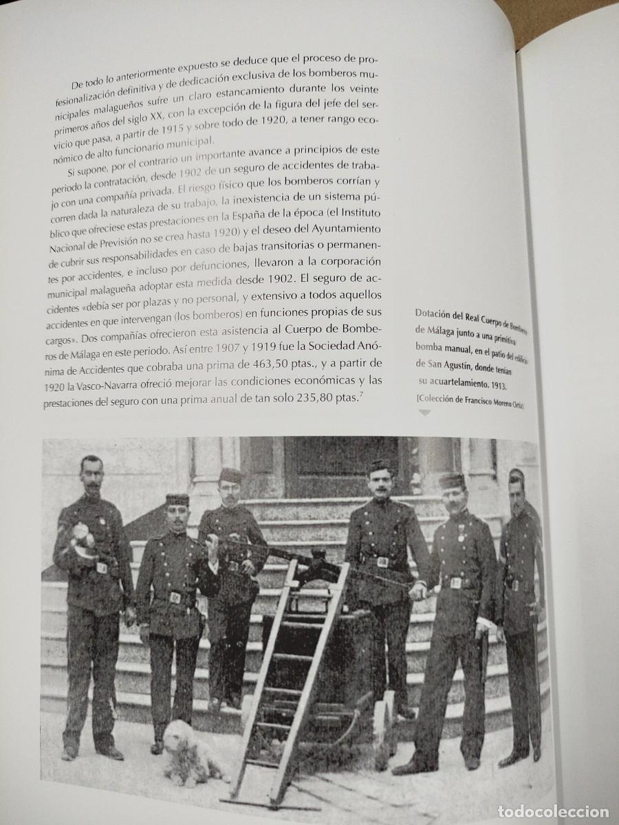 Libros de segunda mano: Pasado y presente del Real Cuerpo de Bomberos de M&aacute;laga - Foto 8
