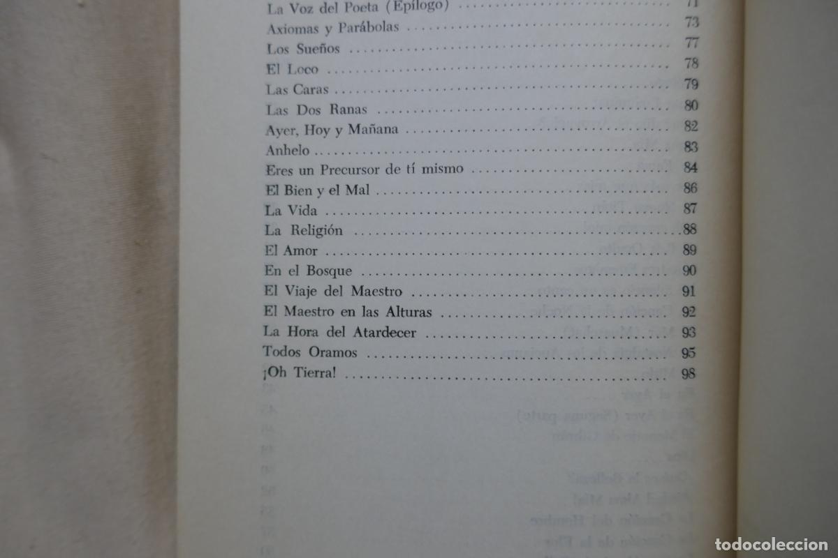 Libros de segunda mano: POEMAS Y PARABOLAS - GIBRAN KHALIL GIBRAN - Foto 18