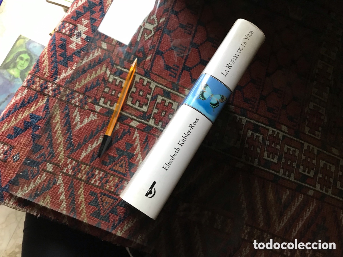 Libros de segunda mano: La rueda de la vida. Elizabeth Kubler-Ross. - Foto 2