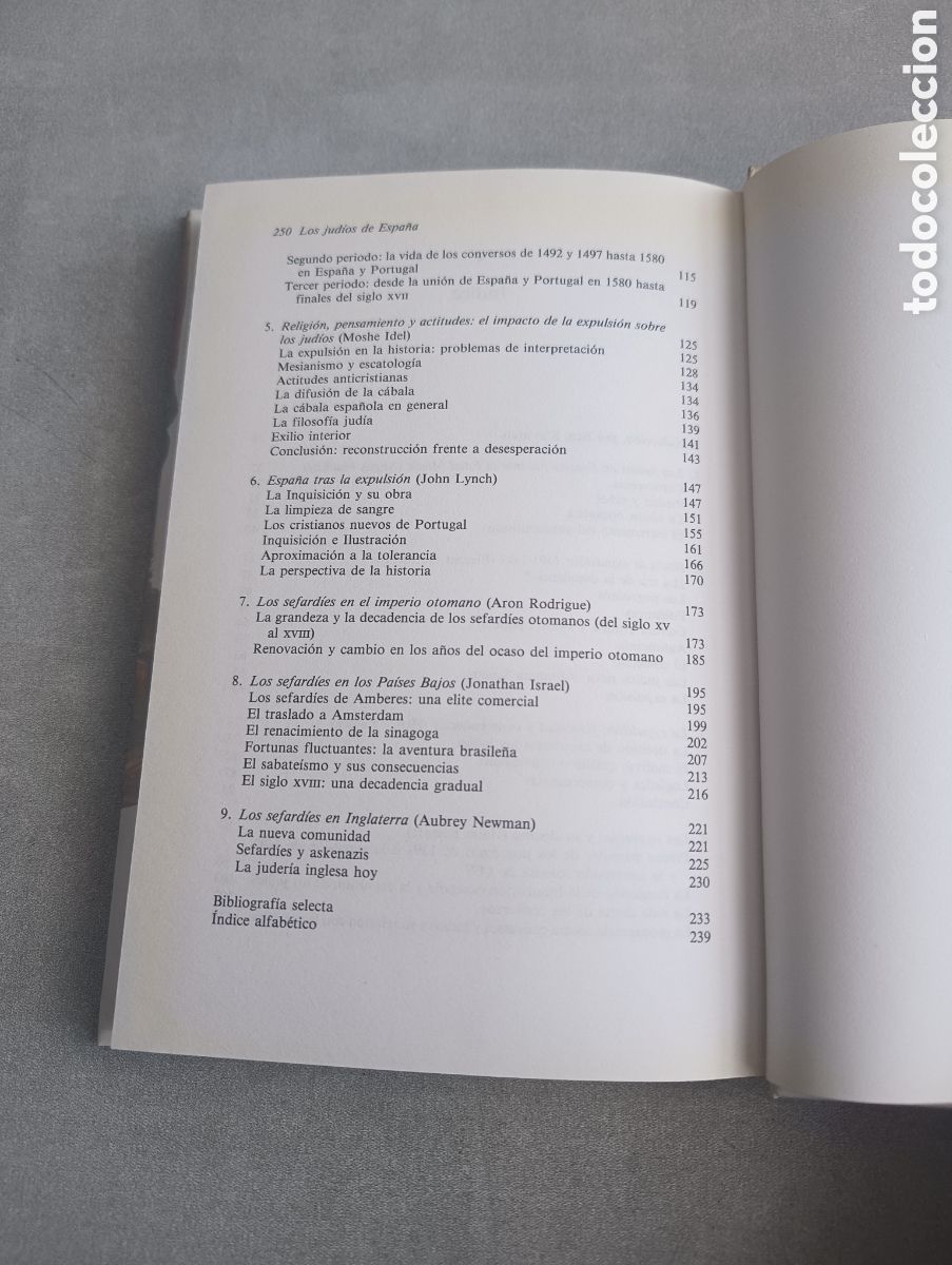 Libros de segunda mano: LOS JUD&Iacute;OS EN ESPA&Ntilde;A - ELIE KEDOURIE, ED. - Foto 6