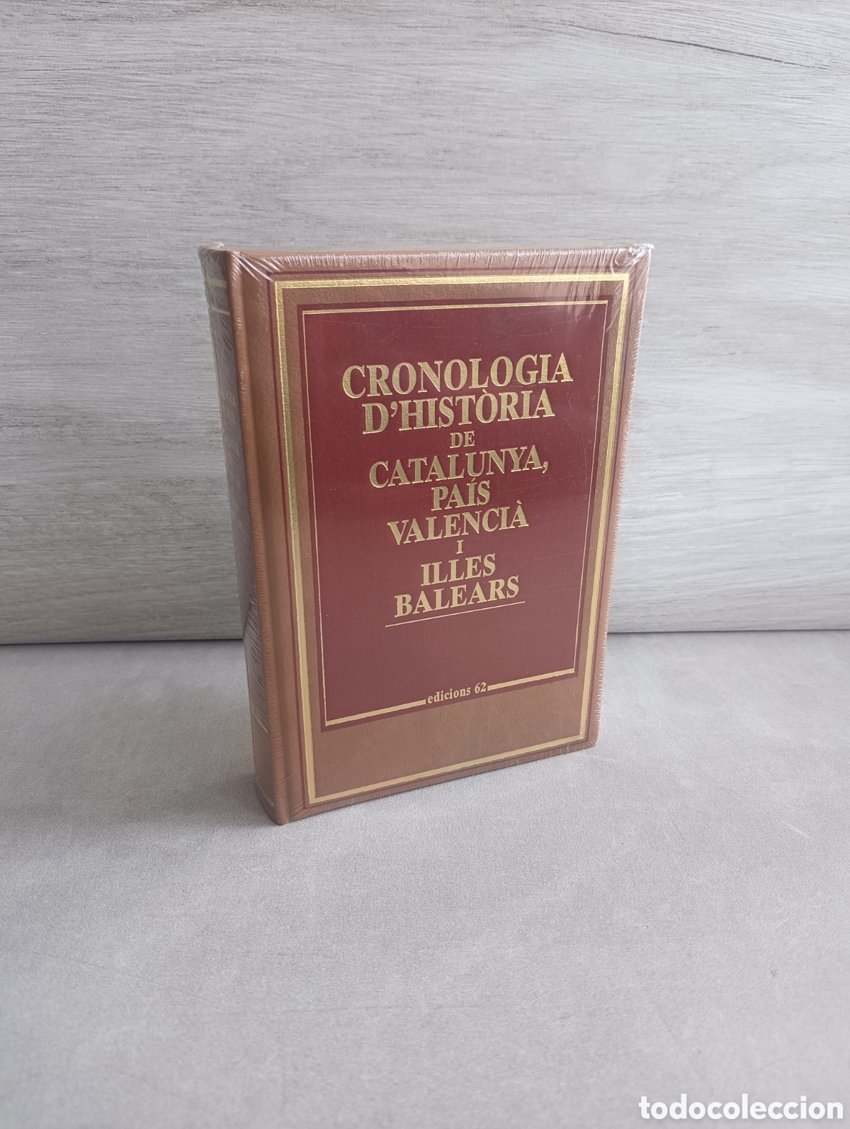 Libri di seconda mano: CRONOLOGIA D'HISTORIA DE CATALUNYA, PAIS VALENCIA I ILLES BALEARS - EDICIONS 62 - PRECINTAT.