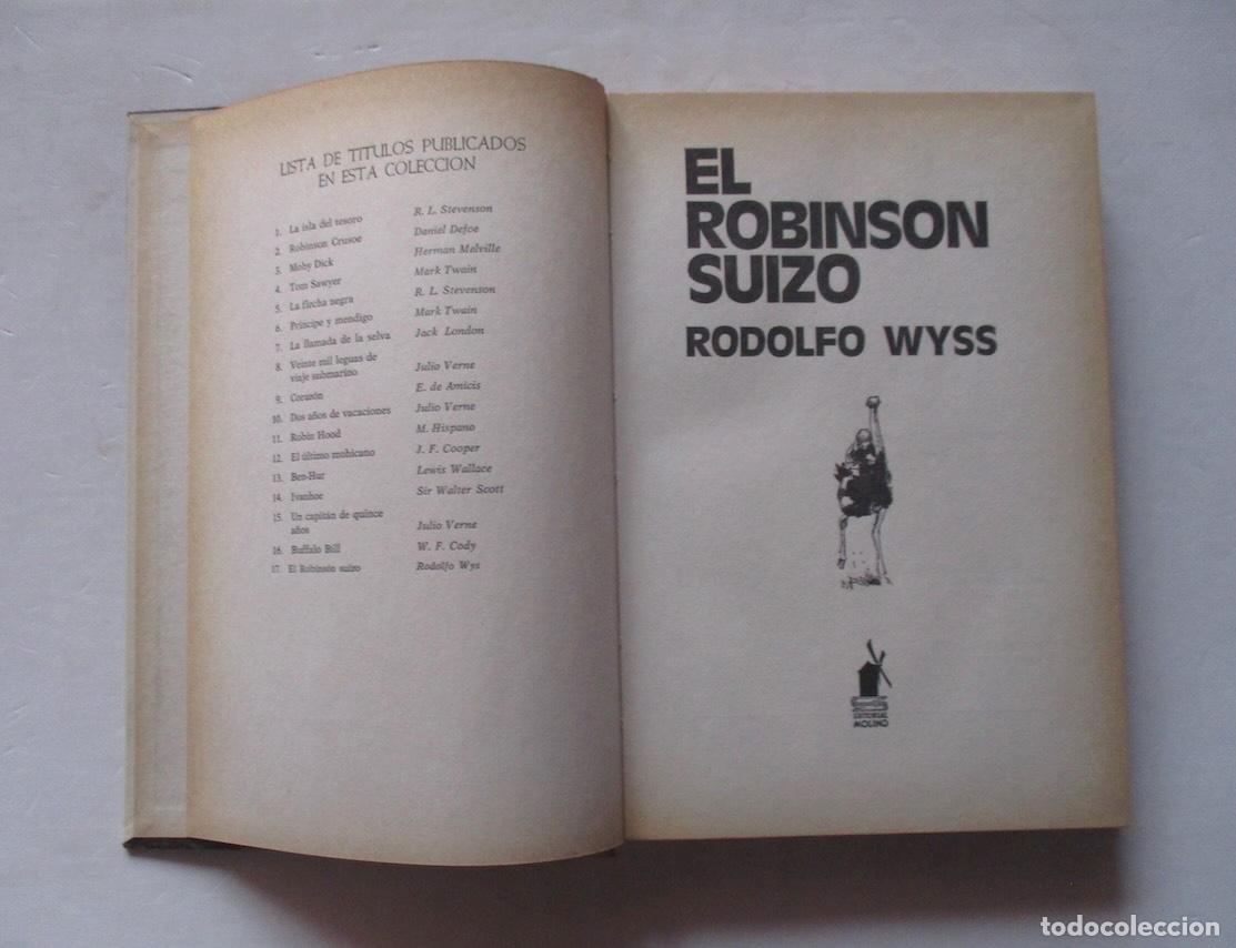 Libros de segunda mano: EL ROBINSON SUIZO - RODOLFO WYSS - Foto 2