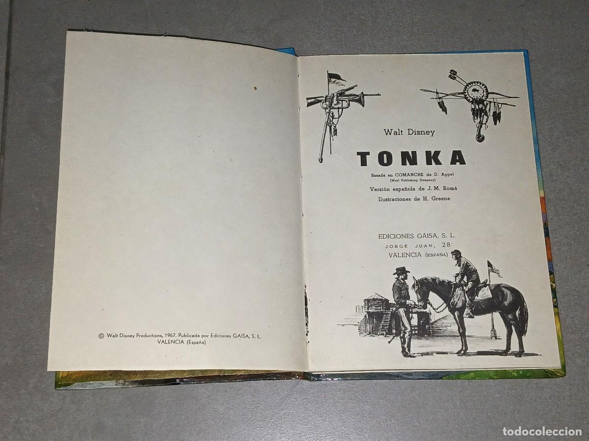 Libros de segunda mano: Libro. Tonka, pel&iacute;cula de Walt Disney, Ediciones Gaisa - Foto 2
