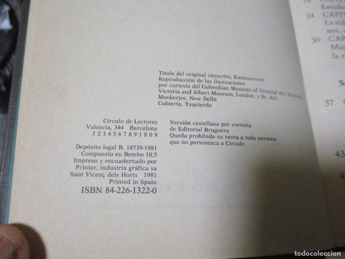 Libros de segunda mano: KAMASUTRA LIBRO vintage - Foto 3