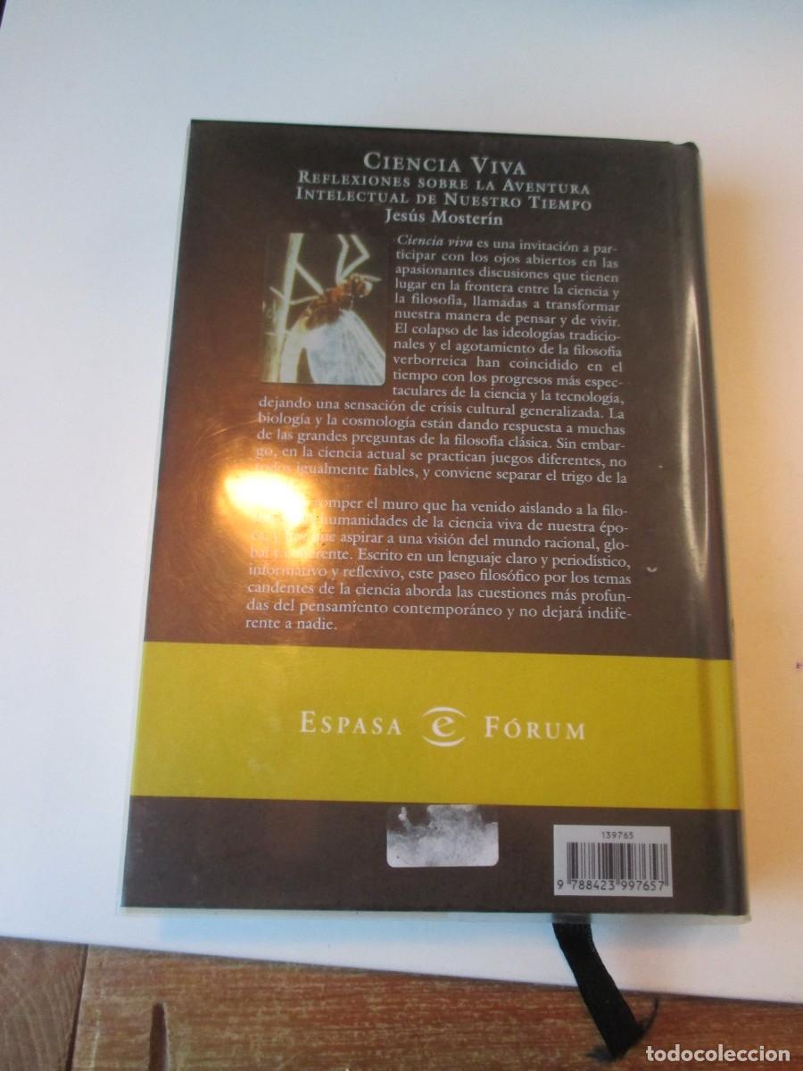 Libros de segunda mano: JES&Uacute;S MOSTER&Iacute;N Ciencia viva W37472 - Foto 2