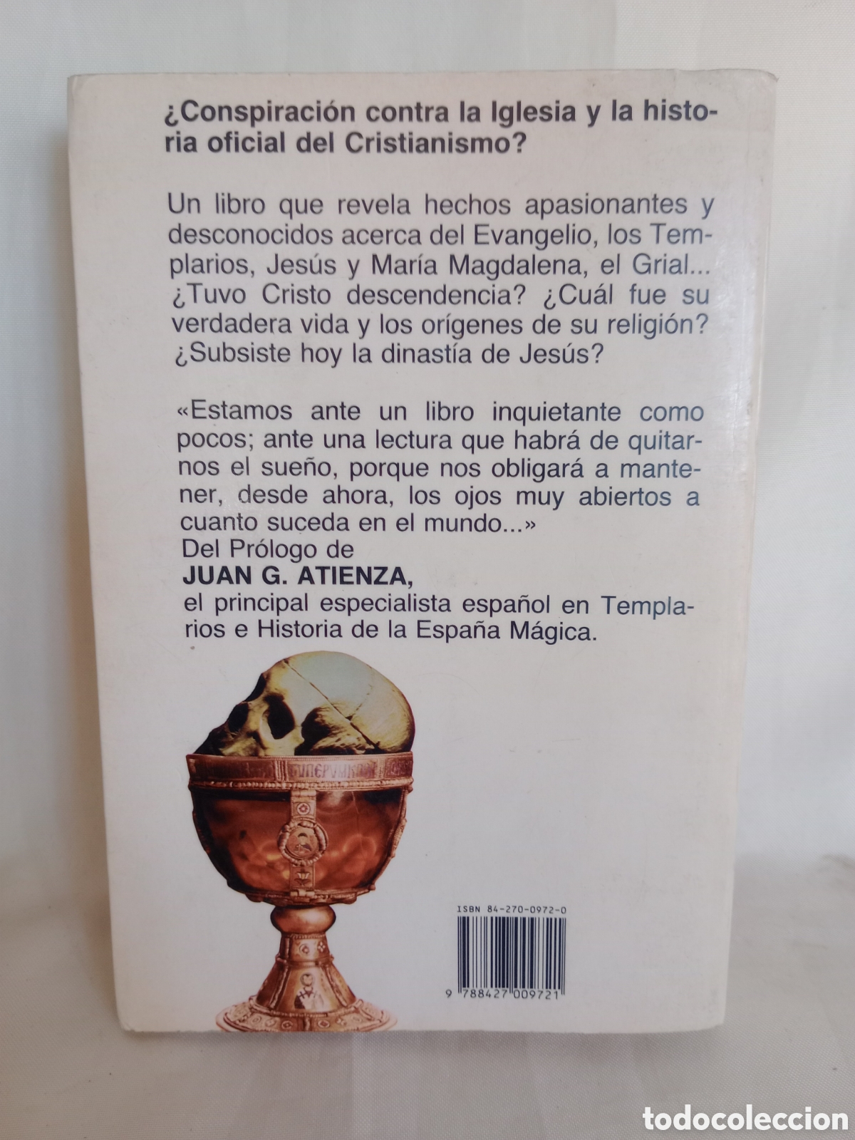 Libros de segunda mano: Libro &rdquo; EL ENIGMA SAGRADO&rdquo; por Michael Baigent. Ed. Martinez Roca 1985 - Foto 4