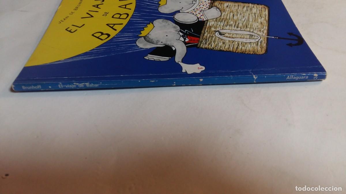 Libros de segunda mano: El Viaje de Babar, Jean de Brunhoff, Ediciones Alfaguara - Foto 3