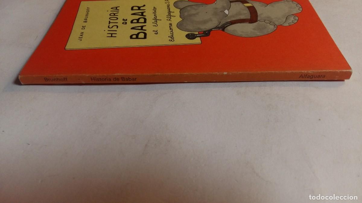 Libros de segunda mano: Historia de Babar el Elefantito, Jean de Brunhoff, Ediciones Alfaguara - Foto 3