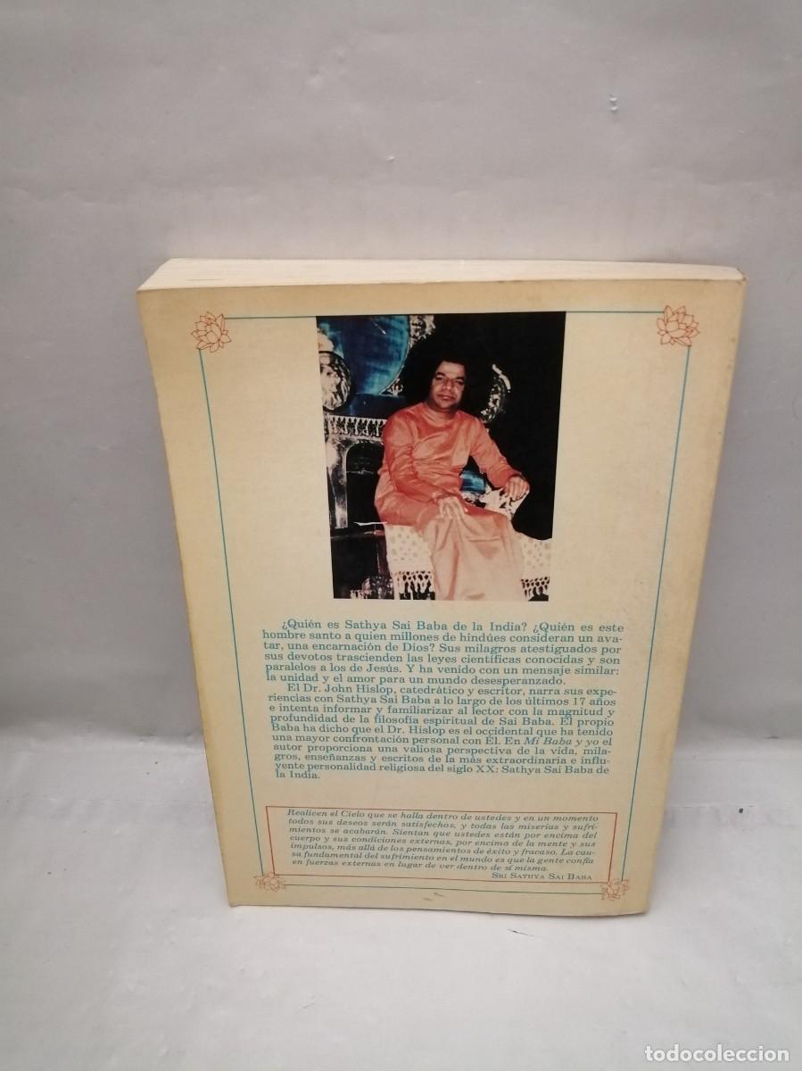 Libros de segunda mano: John S. Hislop: Mi Baba y Yo (Primera edici&oacute;n, M&eacute;xico 1989) - Foto 2