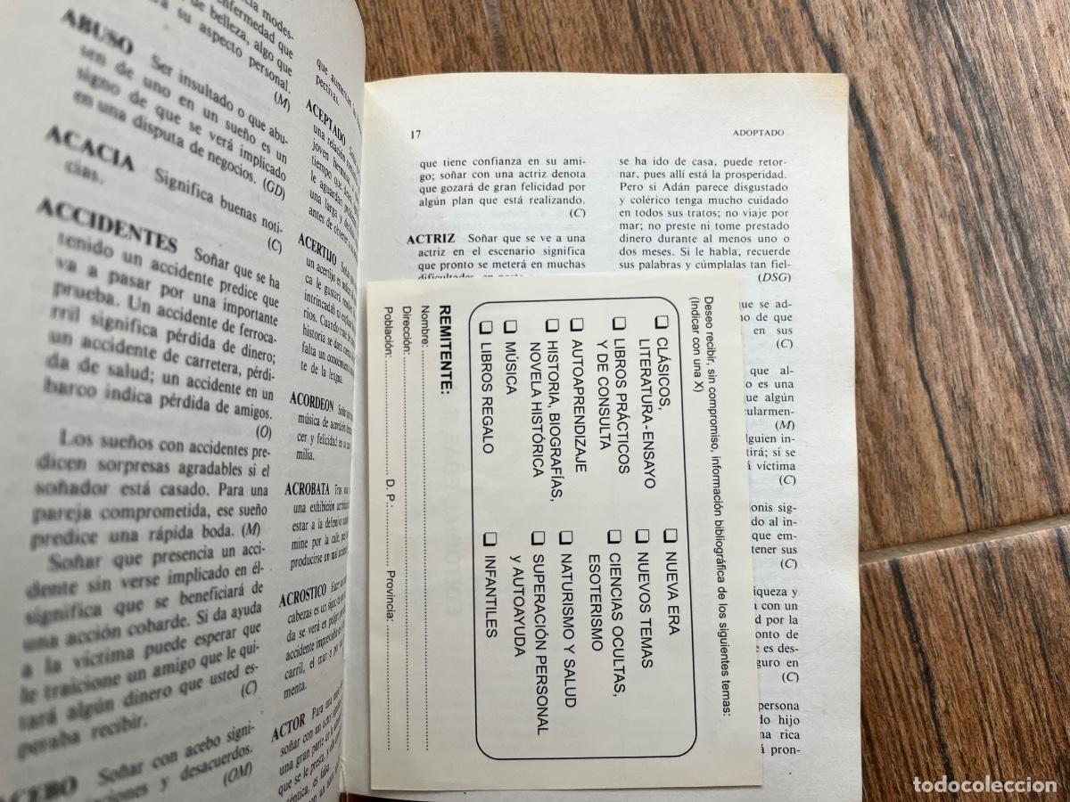 Libros de segunda mano: DICCIONARIO DE LOS SUE&Ntilde;OS / RAPHAEL / EDAF - Foto 6