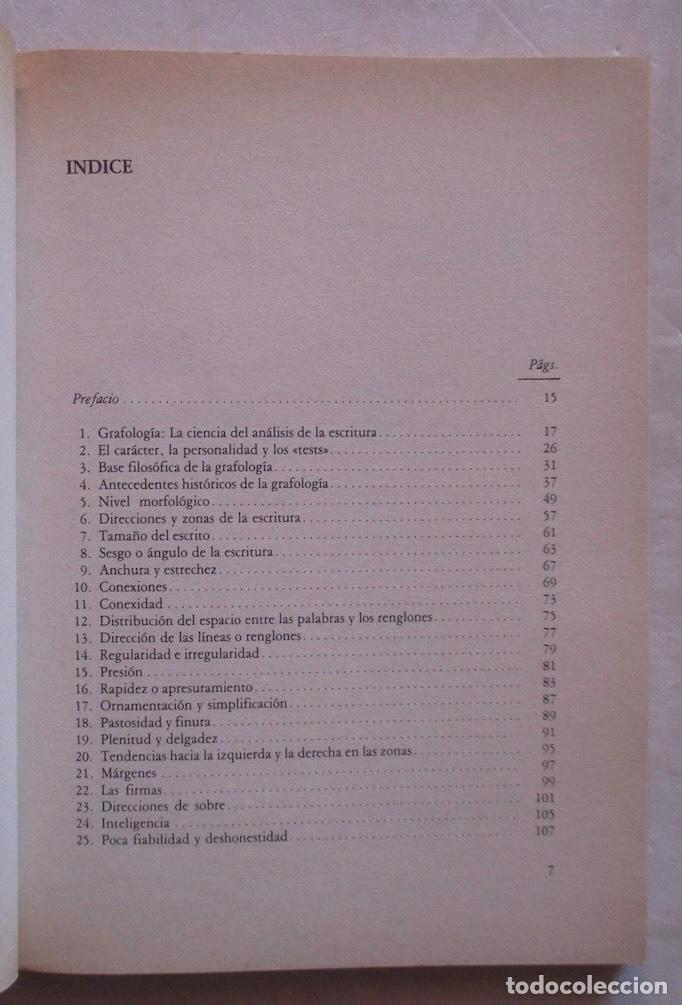 Libros de segunda mano: MANUAL DE GRAFOLOGIA - ALBERT E. HUGHES - Foto 4