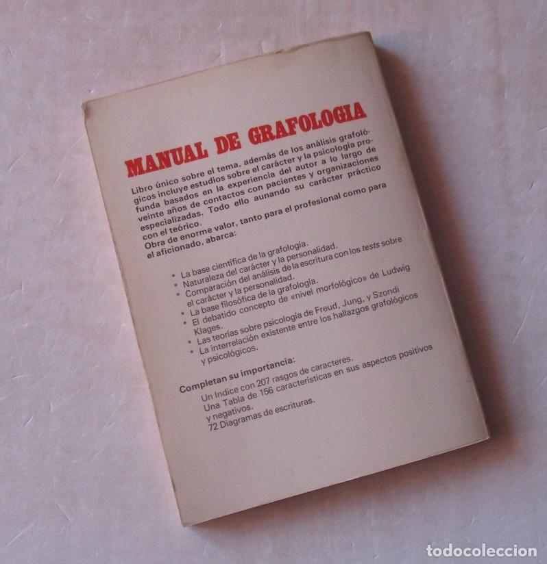 Libros de segunda mano: MANUAL DE GRAFOLOGIA - ALBERT E. HUGHES - Foto 7