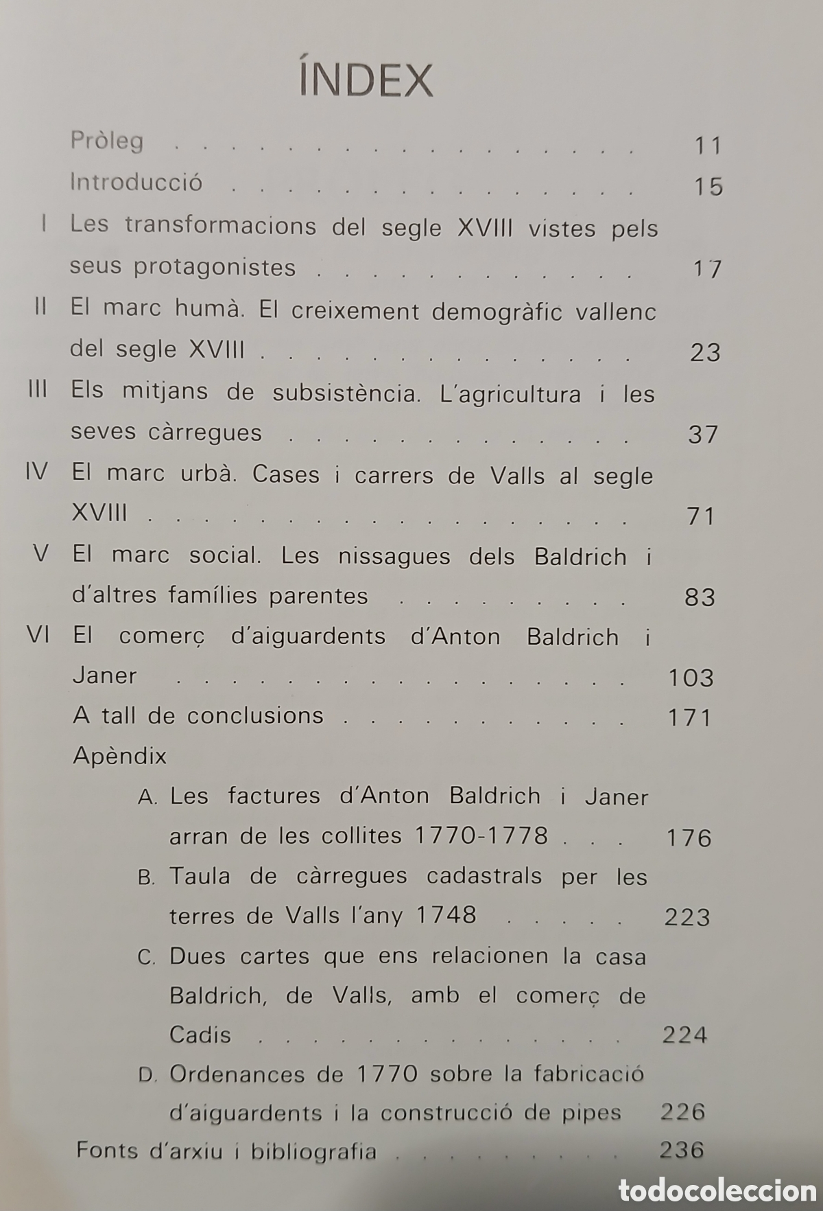 Libros de segunda mano: El Valls del segle XVIII - Foto 3