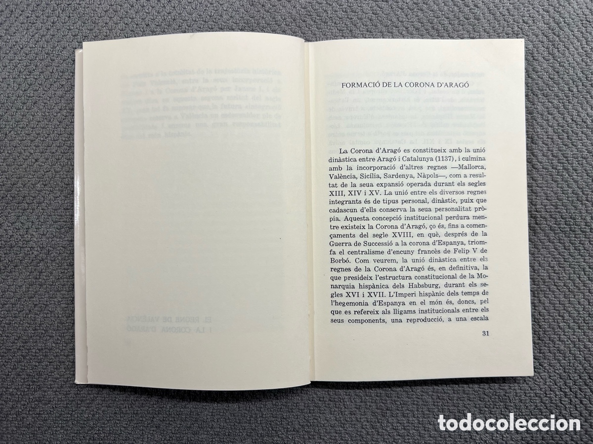 Libros de segunda mano: APROXIMACIO A LA HISTORIA DEL PA&Iacute;S VALENCI&Agrave;. JOAN REGL&Agrave; - Foto 2